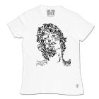 COBAIN T-SHIRT LADY JAGGER S WHITE