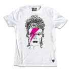 COBAIN T-SHIRT MAN BOWIE L WHITE